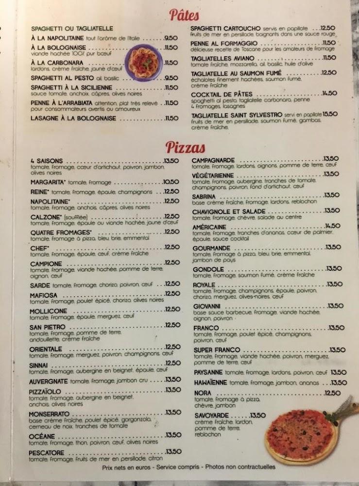 Sapori di Franco - Menu Image 2